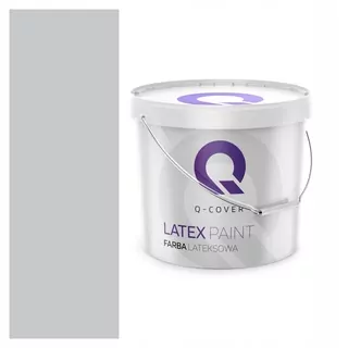 Q-Cover latexová farba na strop a steny 5 l Svetlošedá matná